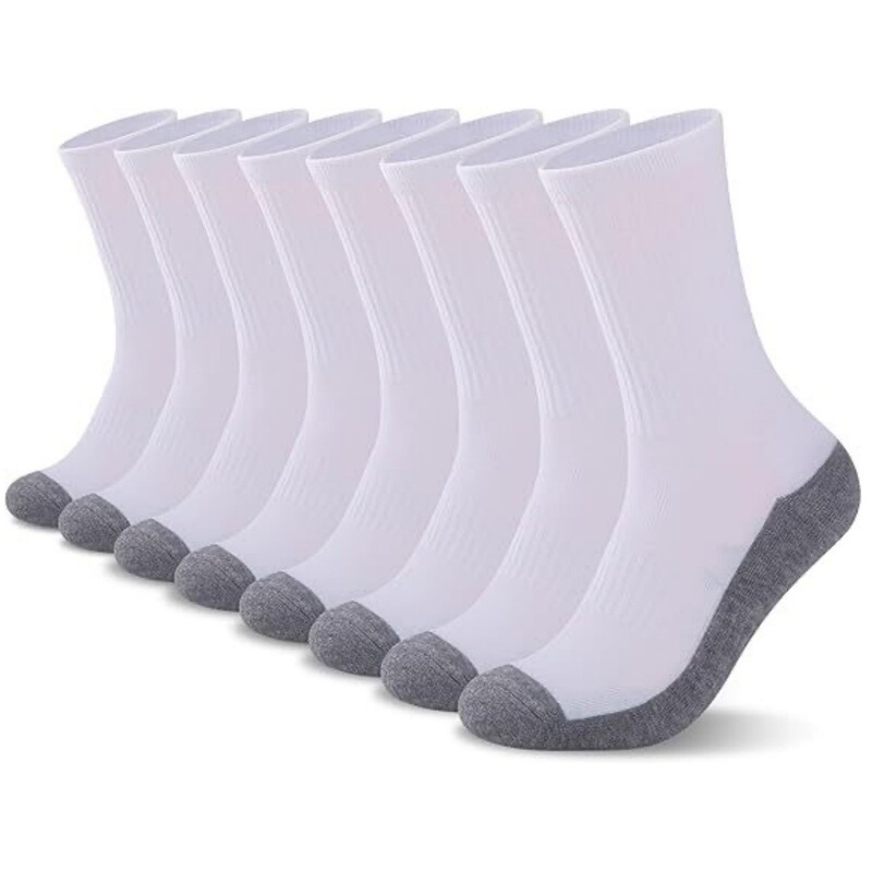 Temu Shein Hot-Selling Cross-Border Amazon Popular Men's High Crew Work Socks Moisture-Wicking Sports Socks