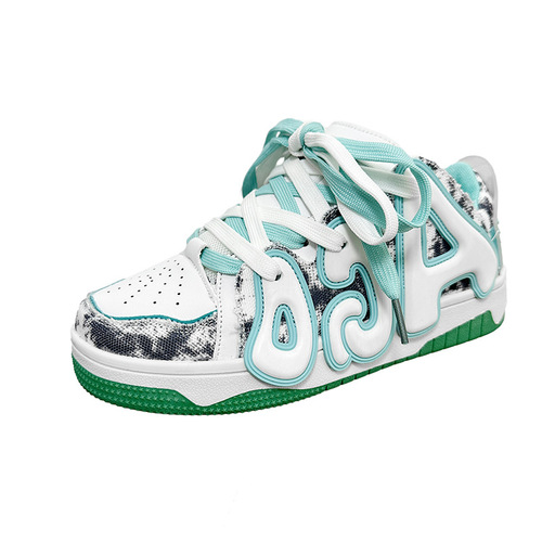 Original ins design high street bread shoes for men and women, thick-soled versatile men's shoes, casual shoes, hip-hop couple skateboard shoes