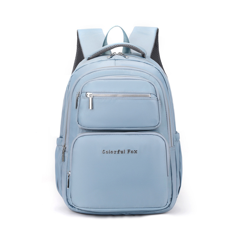 Colorful Fox new women's multi-layer large capacity waterproof student backpack_voghion.com