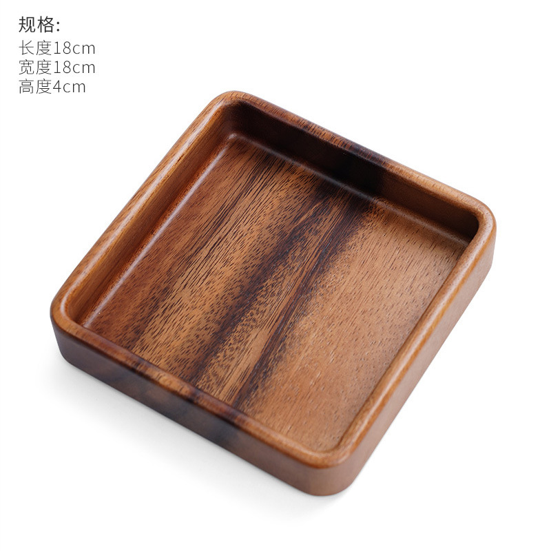 木の果物の皿のトレーは果物の鉢の瓜の子の果物のお菓子の家庭のお茶のナッツの乾燥した果物の皿を重ねることができます。|undefined