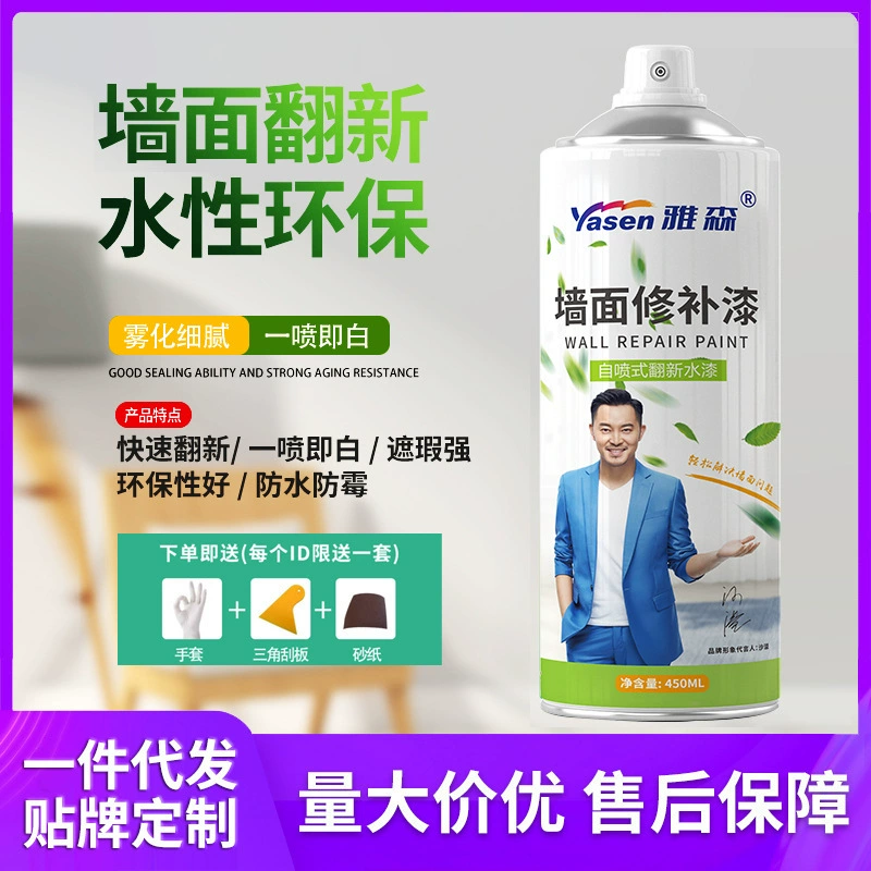 Ясень настенная живопись ремонт стен паста Защита окружающей среды водная Краска Граффити ремонт пятно ремонтная краска самораспыляемая латексная краска