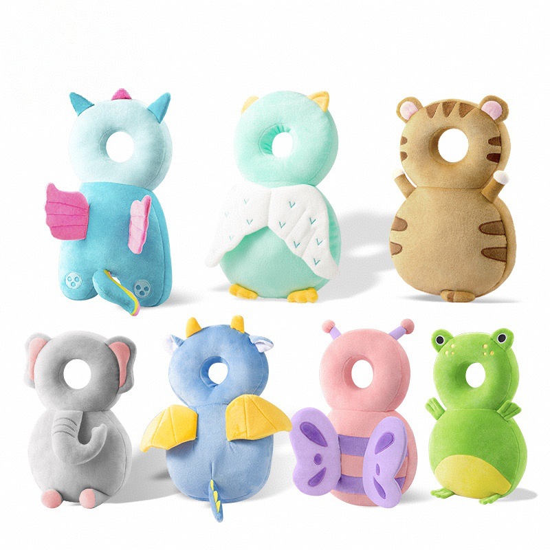 Venta caliente transfronteriza Almohada anti-caída para niños pequeños Almohada protectora de espalda de cabeza anti-colisión para bebés y niños pequeños para caminar anti-caída