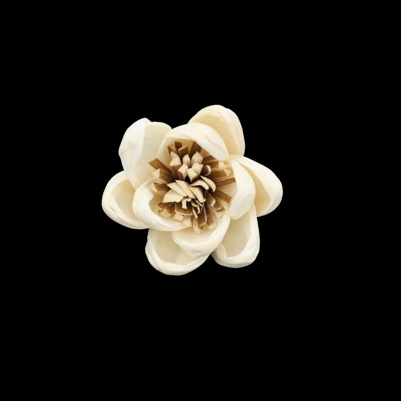Inventario Wholesale| 4.5cm pequeña flor de loto flor de hierba nueva varilla de estilo chino flor de decoración aromática sin fuego flor seca aromática