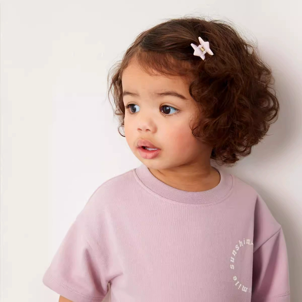 Детский комплект, европейский стиль, с коротким рукавом, 2–7 лет