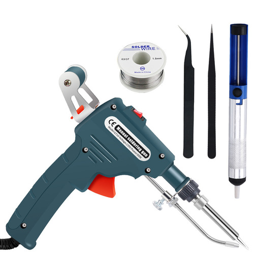 Export Handheld External Heat Internal Heat Soldering Gun Electric Iron Set Manual Tin Delivery Iron 60W European Standard American 