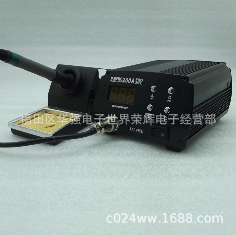 智能变频涡流焊台 200W大功率 peak200A 帕克焊台 自动休眠 pike