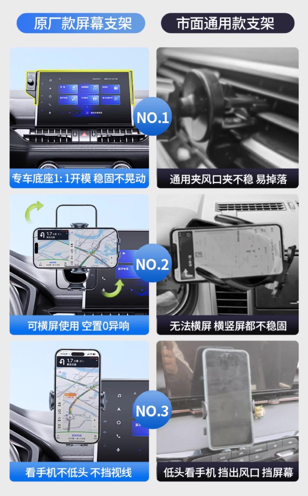 Byd's Full Range of Car Models Has a Dedicated Car Screen Phone Holder with Silent Navigation, Selected Configurations, and Non-Damaging Installation