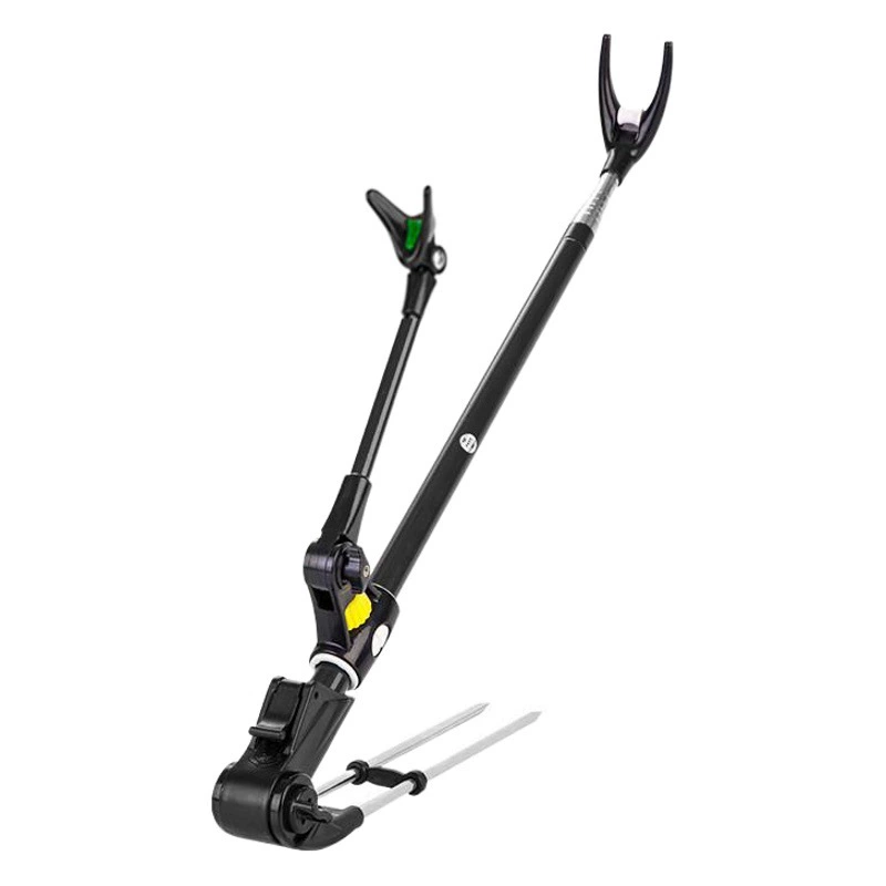 Трансграничный точечный жирный и закаленный кронштейн для удочки, револьверная вставка из нержавеющей стали, опорный кронштейн для удочки двойного назначения