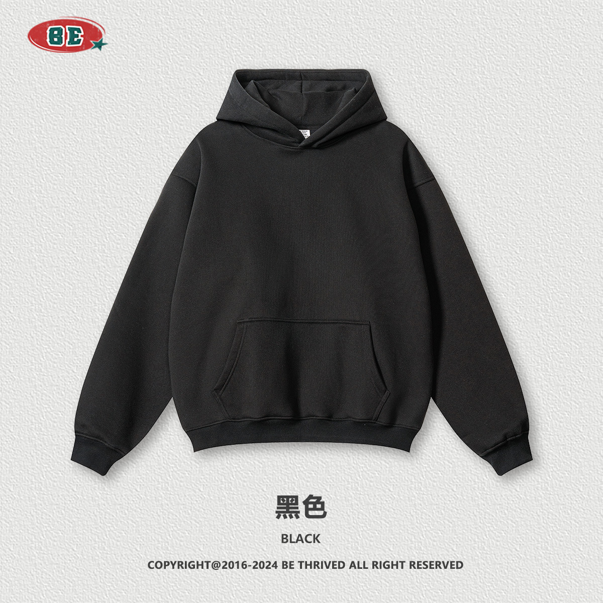 Be Hombres| 2025 invierno marca de moda americana de color sólido con camiseta encapuchada de terciopelo suelta chaqueta pantalones cortos set hombre
