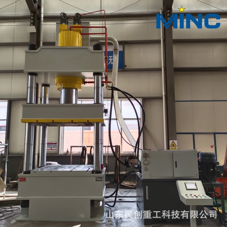 厂家生产500T四柱拉伸液压机不锈钢餐盘SMC树脂水槽成型机630T