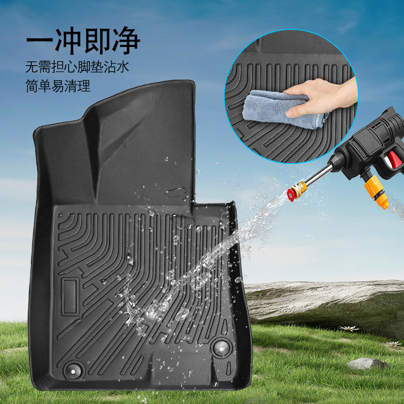 Aplicable a Corea del Sur han국 20 - 24 Kia K5 Hybrid 3D todo el tiempo material TPE almohadilla de pie de automóvil