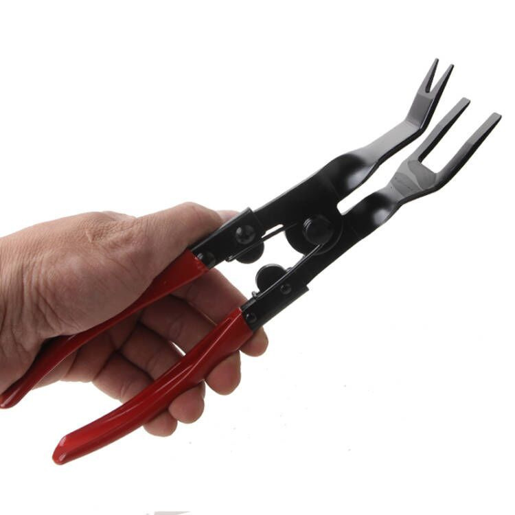 开灯钳拆工具胶扣起子拆塑料铆钉 汽车卡扣钳衬板扣开灯钳气保工