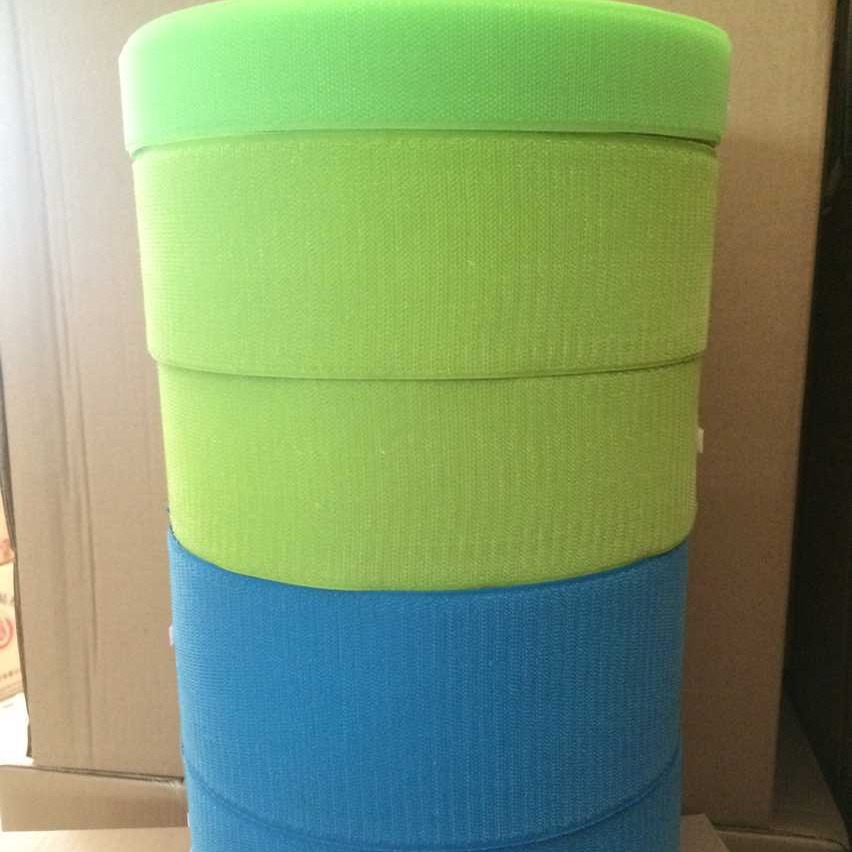 厂家直销 多规格黑白彩色魔术贴 混纺车缝粘扣带 名牌专用魔术贴