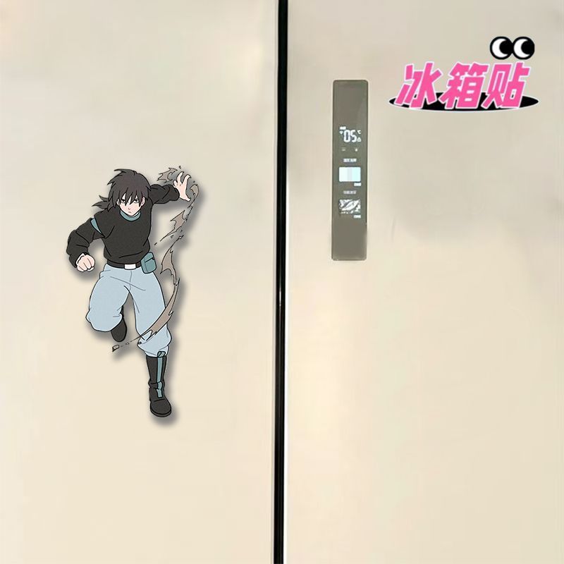 无限罗小黑战记动漫电影周边卡通亚克力冰箱贴美观装饰室内精美|undefined