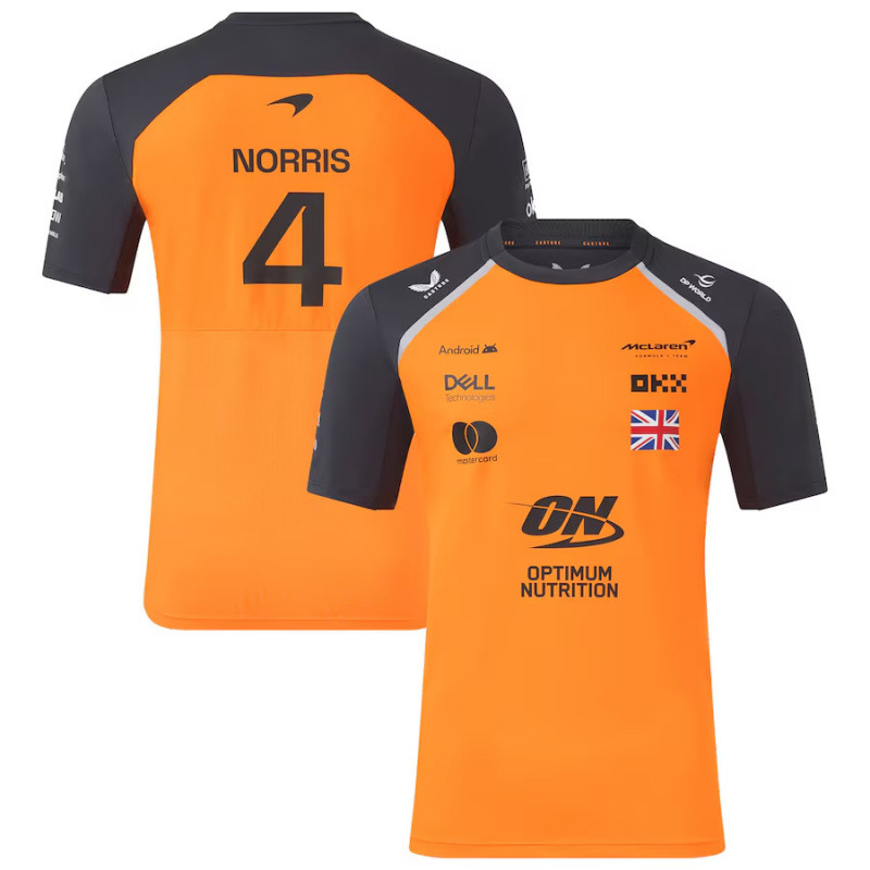 25-26 Aston Martin Ferrari Red Bull McLaren Mercedes trajes de carreras deportivos de manga corta ropa casual
