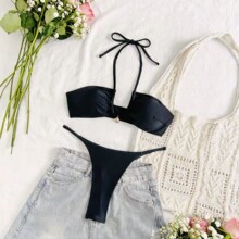 26�¿�����Ȼ��ᳬ��¶��ɫ�ٸɷ���Ӿ��Ůʽŷ��Ӿװ��װbikini