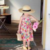 Children's summer slip dress, skirt, for 3-8 years old