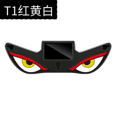 Car Solar Demon Eye Led Ambient Light Vehicle Dynamic Rear Window Demon Eye Led Sensor Light (Other lights) - devils-eye-red-yellow-white