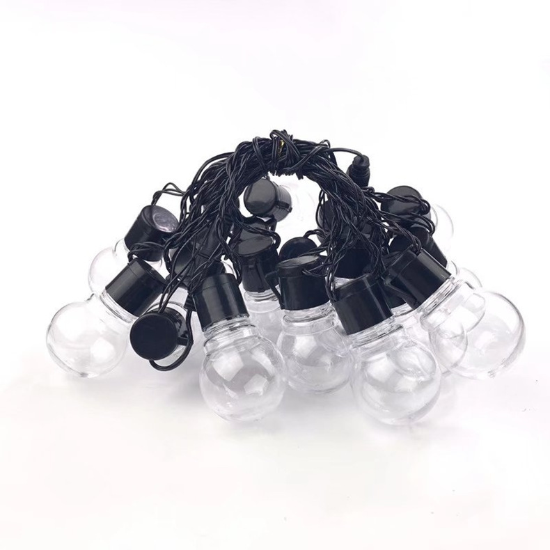 Lámpara de bombilla transfronteriza G50 al aire libre impermeable camping LED gran luz de bola de cadena colgante de jardín decoración de boda luz ambiental