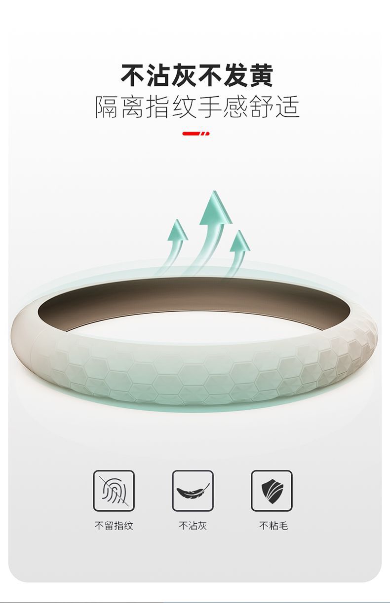 Suitable for Nio Es6/Et5T/Ec6/Es8/Ec7/Et7/Es7 Steering Wheel Cover Interior Modification Car Supplies