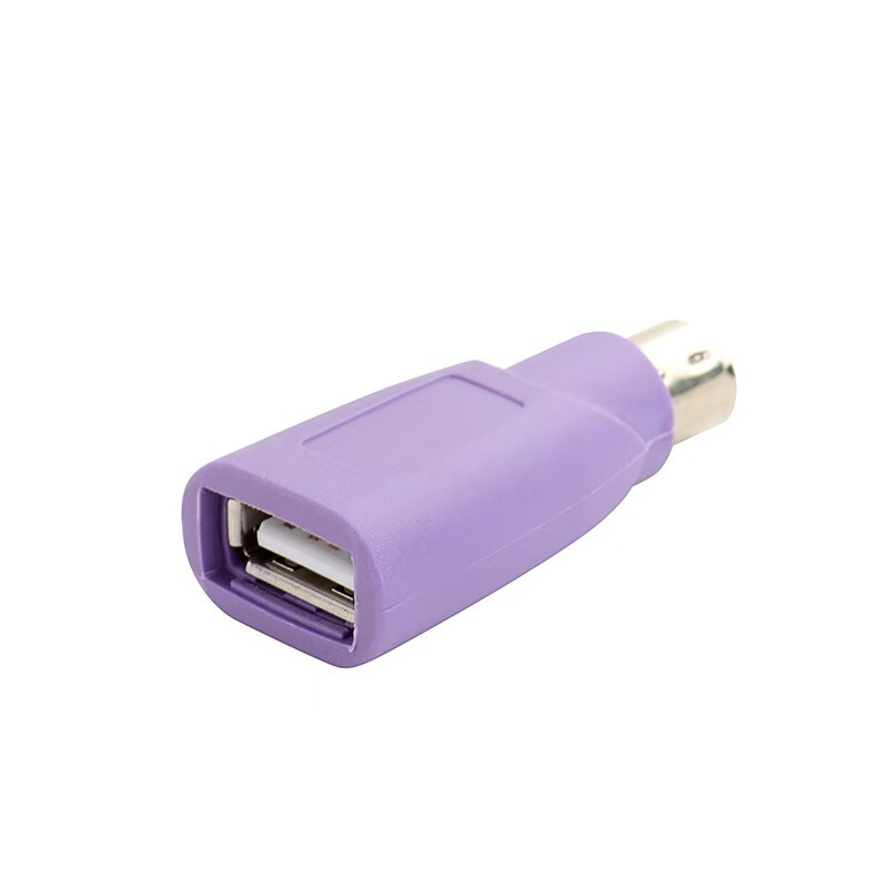 Mouse Keyboard Interface Conversion Plug Adapter Ps2 to USB Female Pc Adapter