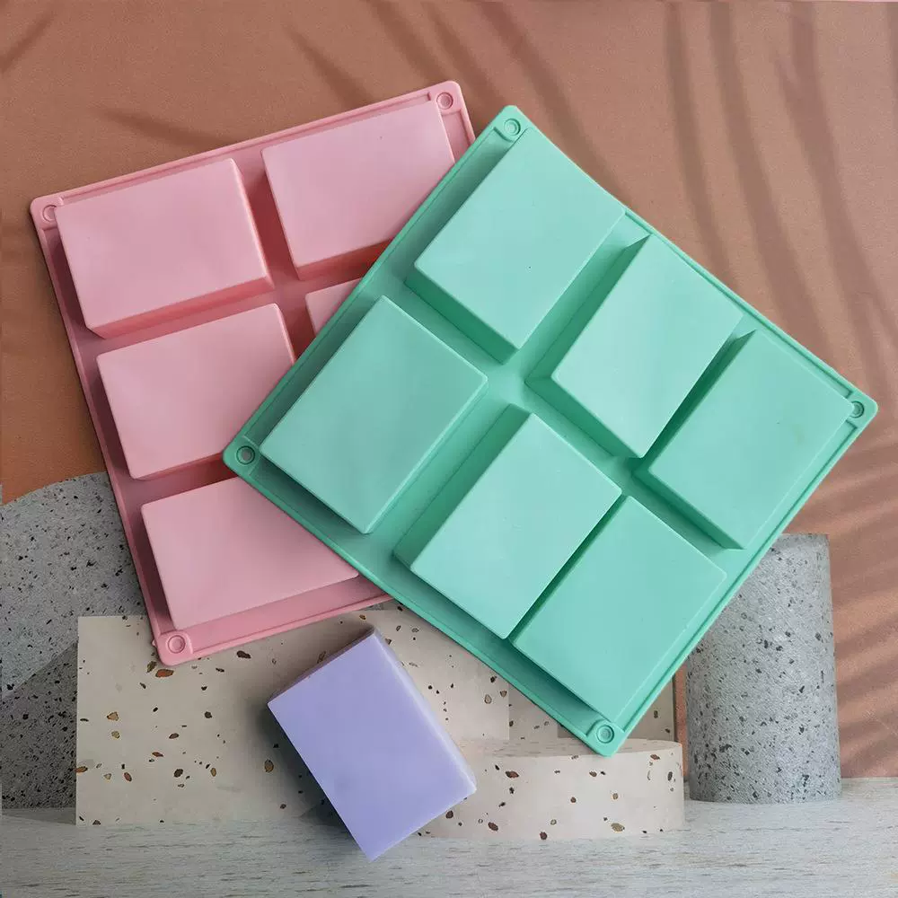 Силиконовая 6 частей Мыло Форма для торта мороженое желе Пудинг мыло Форма для торта инструмент для выпечки