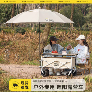 Night Market Stall Trolley Camp Outdoor Foldableing Children's Reclining and Liftable Table Extra Large Camping Picnic
