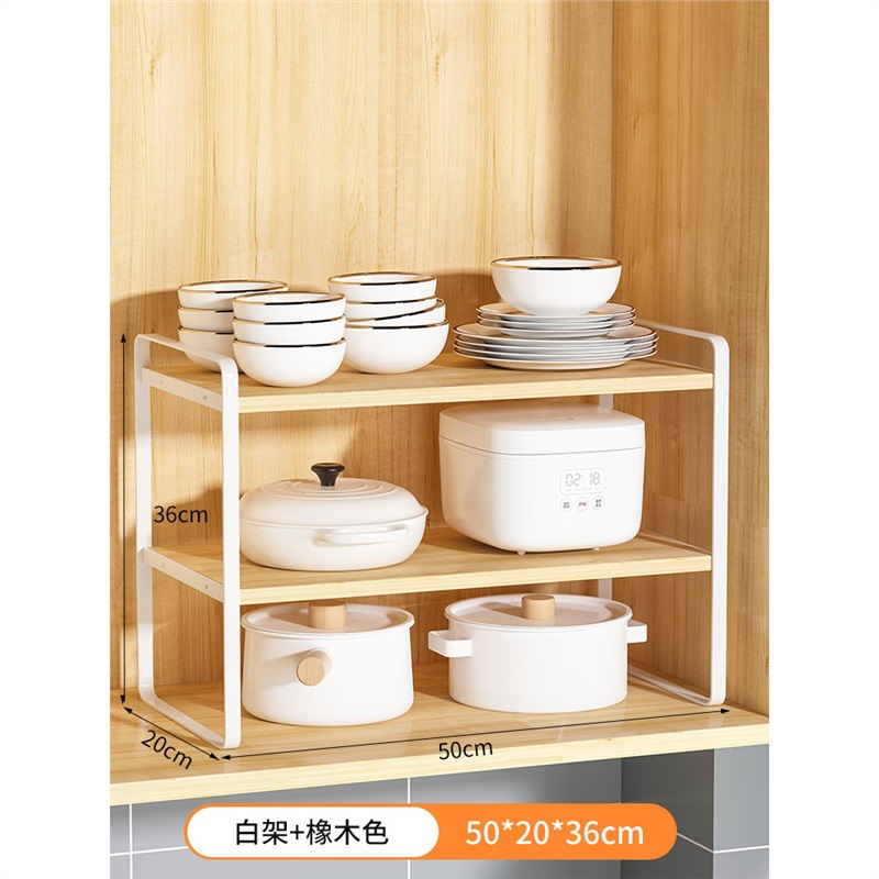 Organizador multinivel para encimera de cocina – para vasos, utensilios, con zona de drenaje