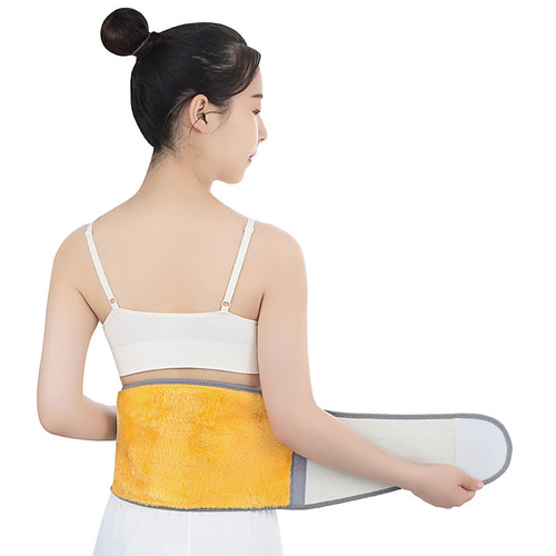 Imitation wool abdominal control belt to keep warm and cold-proof, belly support, waist support for waist pain, mugwort for heating, warmth and protection for waist and abdomen wholesale
