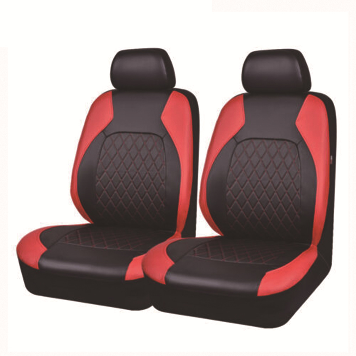 Cross-border foreign trade car seat covers, single-line diamond quilted embroidery, bracket leather, PU leather, Mexico, universal seat covers