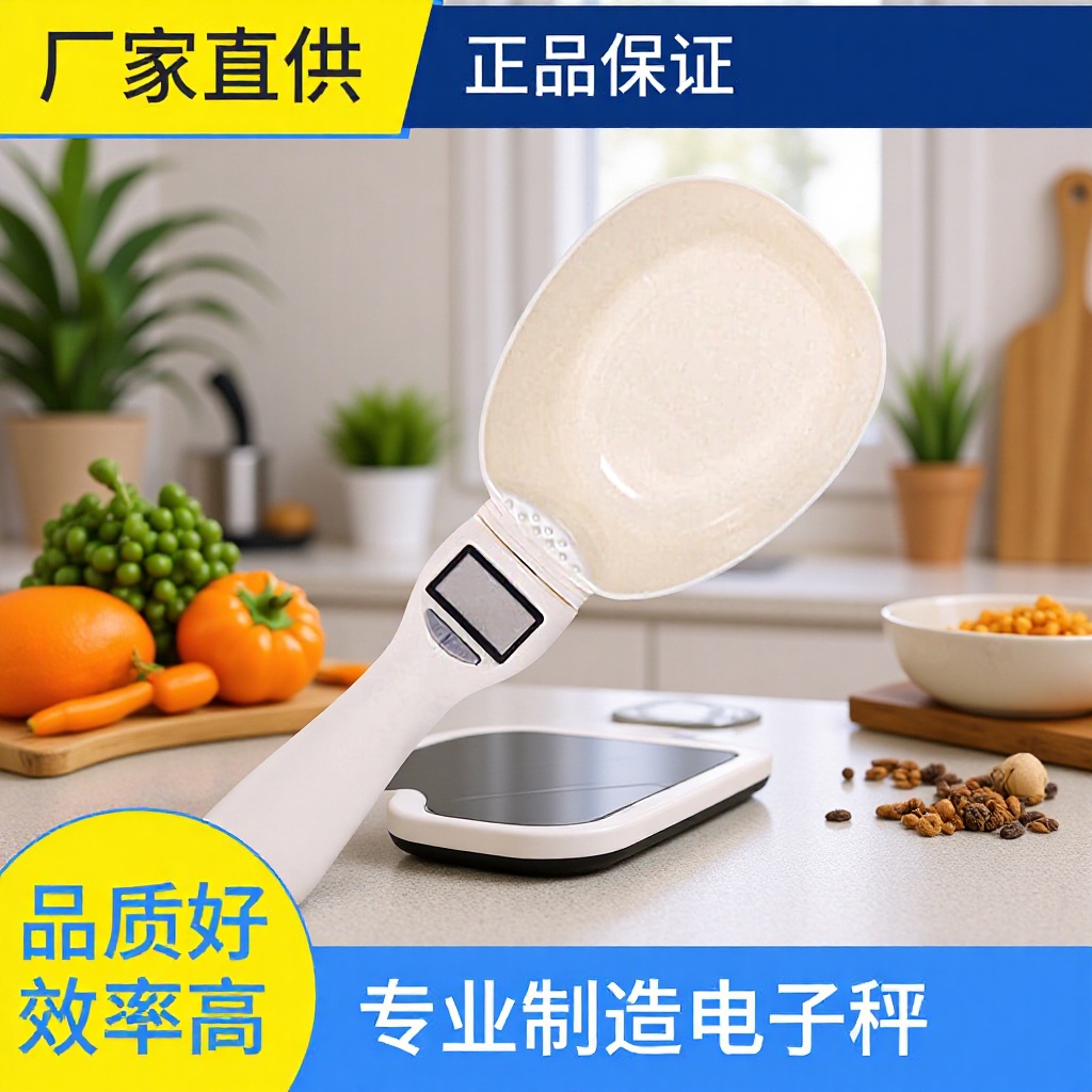 Factory Direct Supply Spoon Scale Electronic Weighing for Pet Food, Household Use, Baking, Large Spoon
