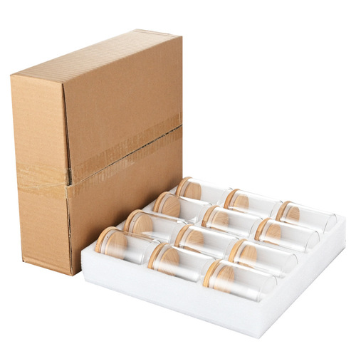 Amazon Glass 12-Piece Sealed Jar Set Storage Jar Kitchen Glass Spice Container Condiment Storage