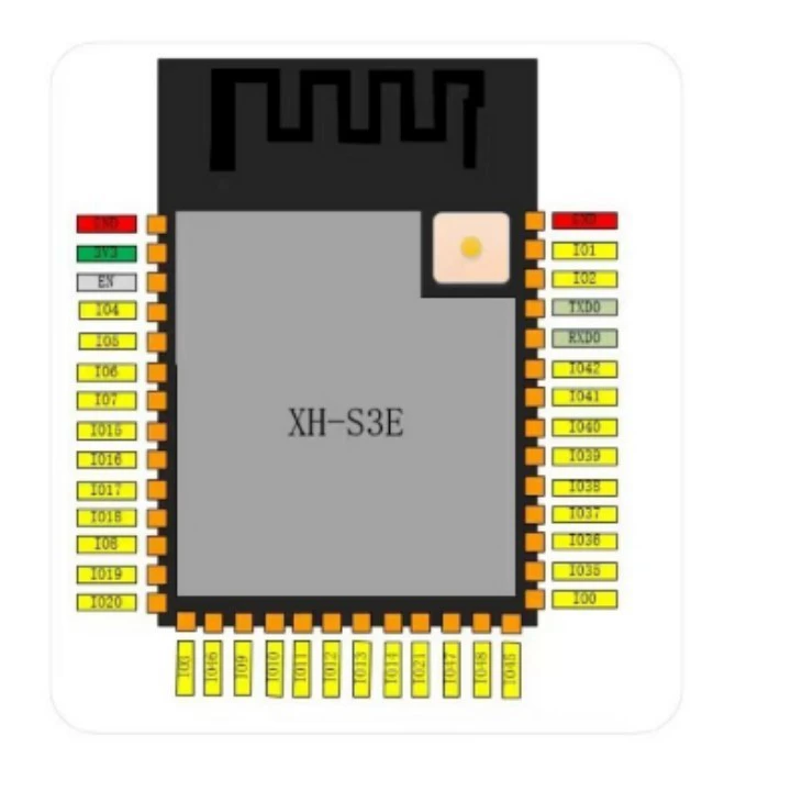 ESP32 XH‑S3E модуль Wi‑Fi/BLE, полная замена для Espressif Systems (ESP32‑XH‑S3E)