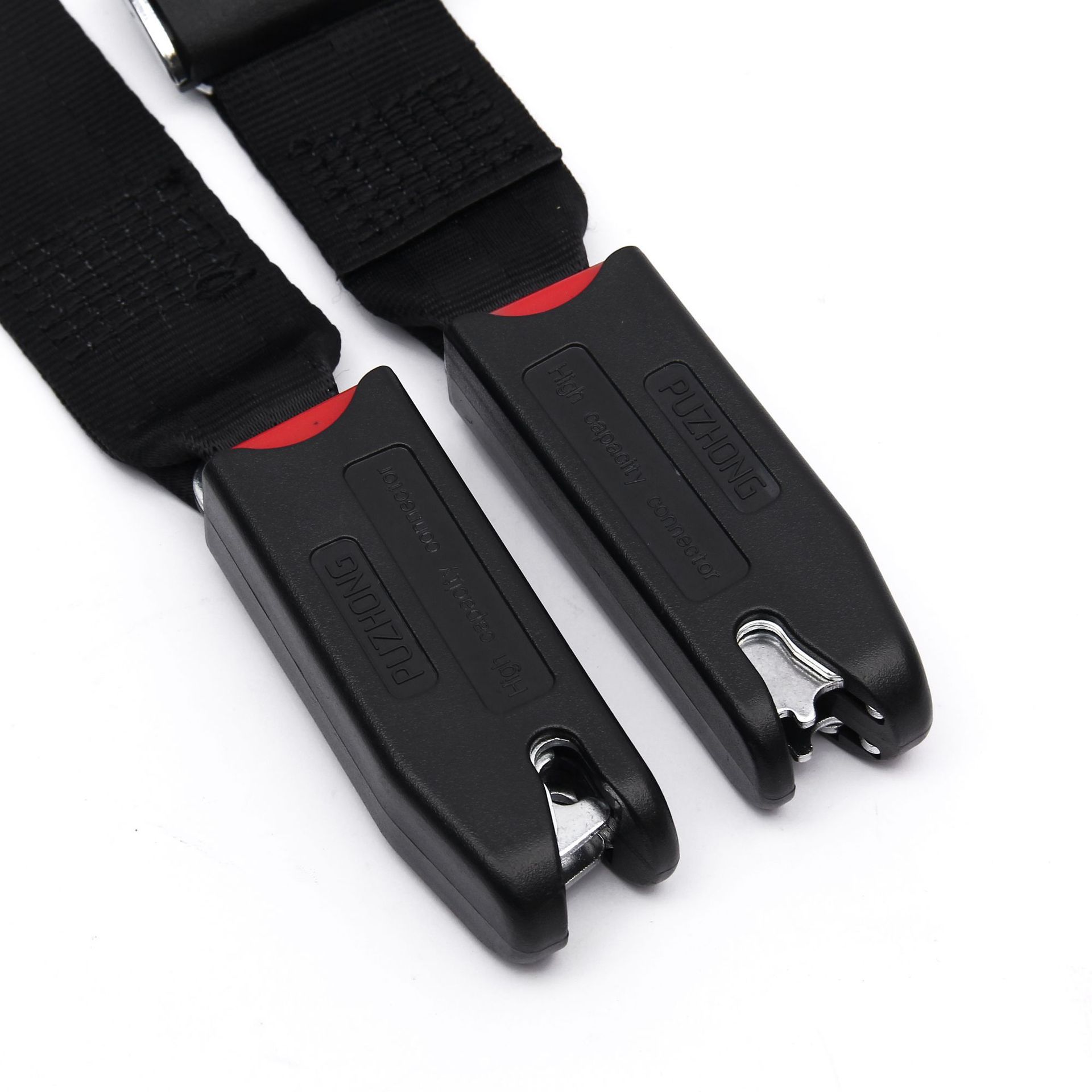 Isofix Child Seat Car Fixing Strap Cover with Latch Interface Accessory Set Fixing Soft Safety Belt Latch