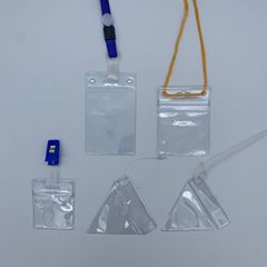 合格證套 pvc軟膜防水胸卡套 定製塑料證件透明廠牌 標籤套價簽袋