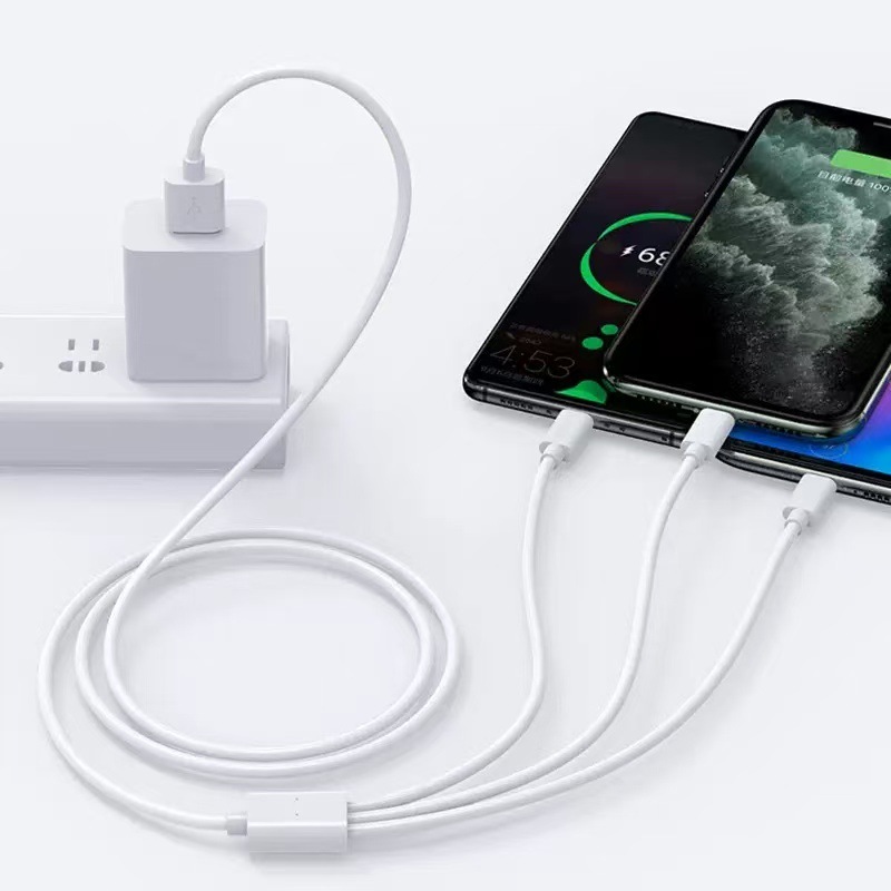 一モップ三超急速充電120wデータケーブルはアップルのアンドロイド/typec6 a三合一携帯電話急速充電に適している|undefined