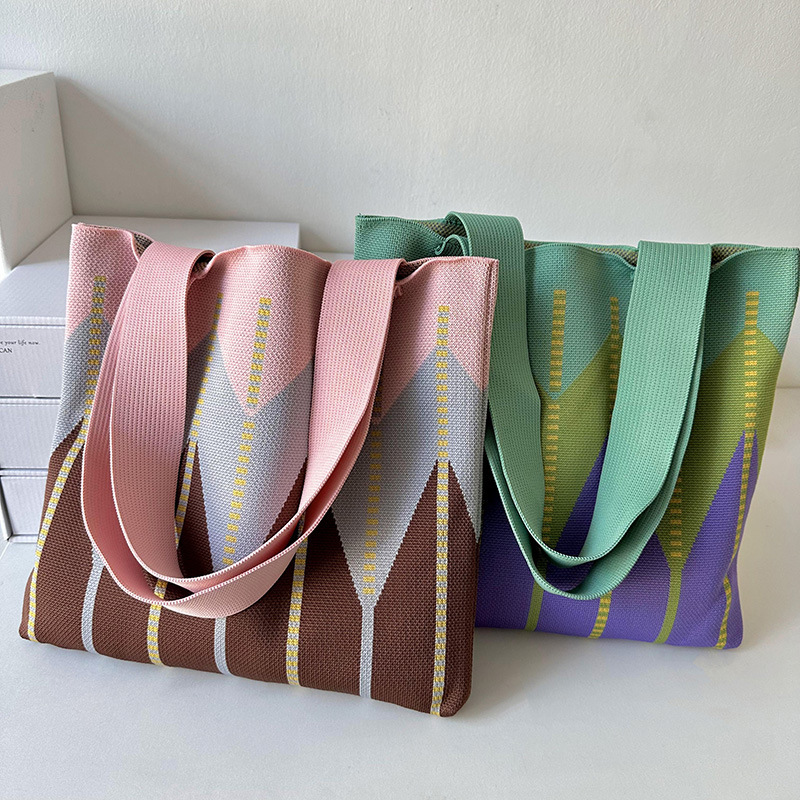 Bolso de hombro de verano de mujer bolso de alta calidad bolso de tela de gran capacidad bolso de tela al por mayor