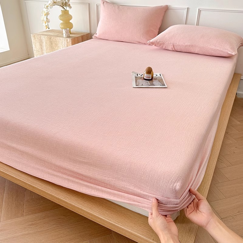Silla de cama de algodón puro, sábana antideslizante engrosada de invierno de una sola pieza, colchón Simmons, cubierta protectora con todo incluido, juego de tres piezas