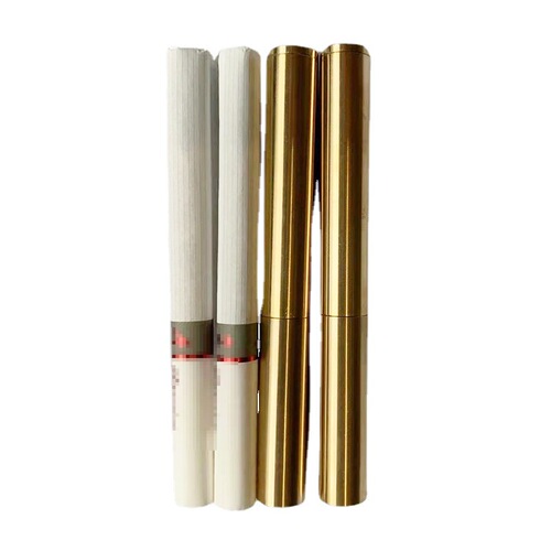 Haunda kerosene lighter cylindrical shape can be put into a cigarette case for easy carrying nunchaku compact lighter wholesale