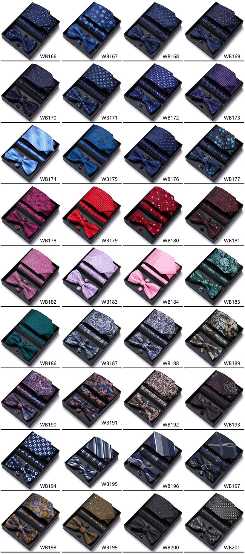 Stropdas cadeauset voor heren voor bruiloft en business_voghion.com