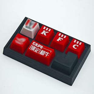 Single Custom Keycap, Original Height, Co-Branded Collaboration Case, Kfc, Rog Gaming Style