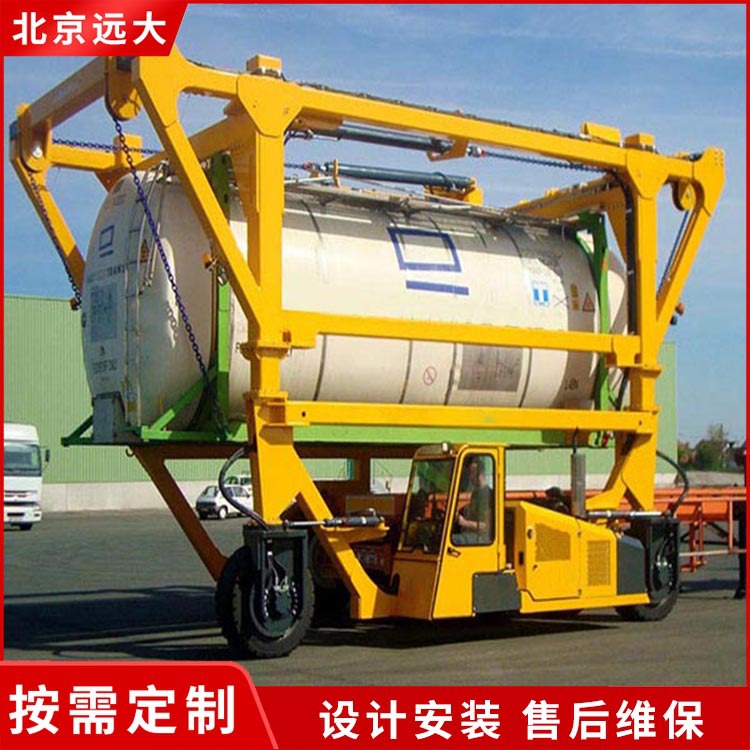 储能柜吊机 LNG CNG液化压缩天然气罐体吊运机高压储蓄罐吊运车
