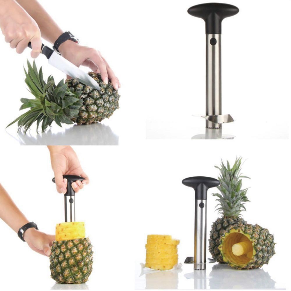 Fábrica de venta directa piña picadora piña picadora piña picadora piña cuchillo piña picadora de piña picadora separador de núcleo de fruta