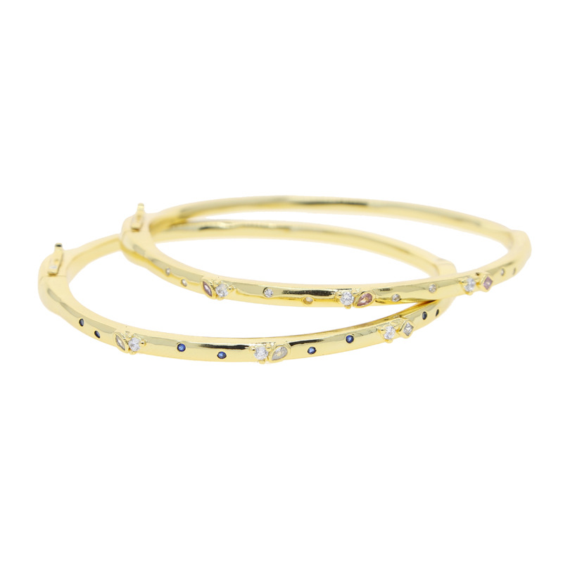 Elegant Women's Charm Bracelet Mirror Polished Versatile Jewelry_voghion.com