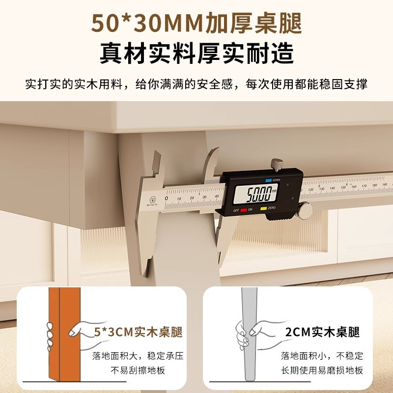 Mesa de comedor de piernas de madera maciza, mesa de alquiler de estilo francés, mesa de madera doméstica, mesa y silla de comedor comercial