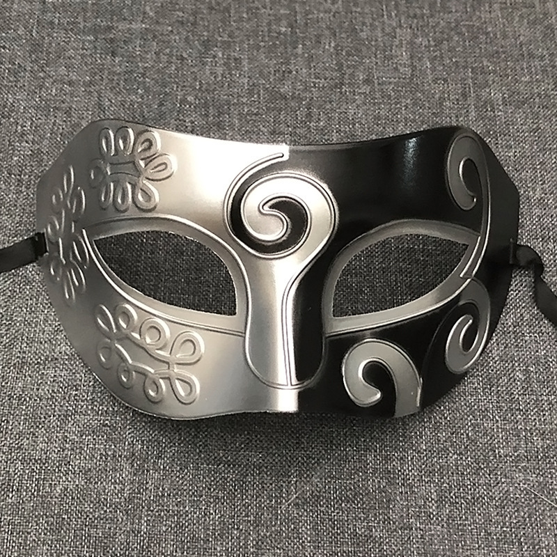 Día de Año Nuevo, Nochevieja, Máscara, Máscara, Máscara, Máscara, Maquillaje, Gumoso, Adulto para Niños, Máscara, Accesorios