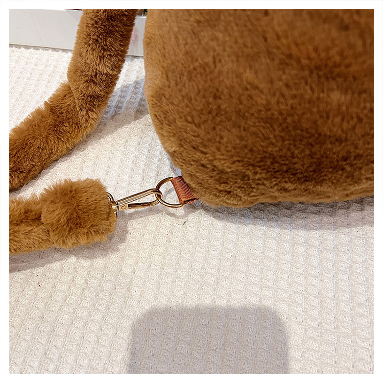 756g Weight Zipper Closure Type Single Shoulder Strap, Double Shoulder Straps Strap Type Shoulder Bag, Functional Backpack Bags Type Party, Street, Shopping Occasion Plush Material Women's Backpack Backpack Animal, Capybara Pattern All Seasons Season Unisex Gender Elegant, Streetwear Style Square Shape Animal Capybara Party Street Shopping Women's Backpack 25