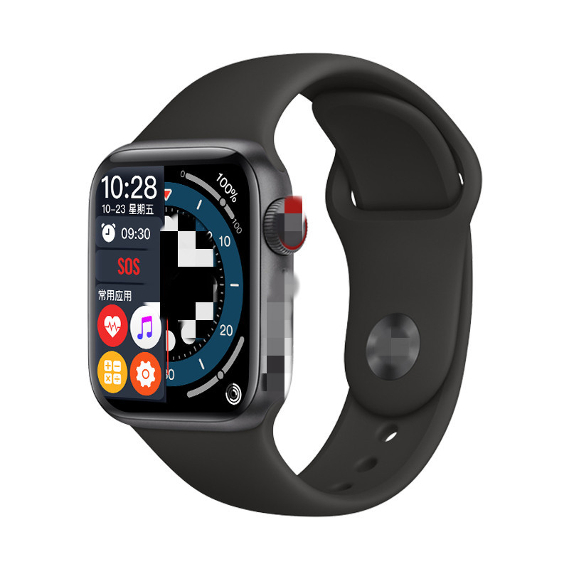 U98plus智能手表蓝牙通话 1.7英寸高清彩屏计步心率监测 运动手环|ru