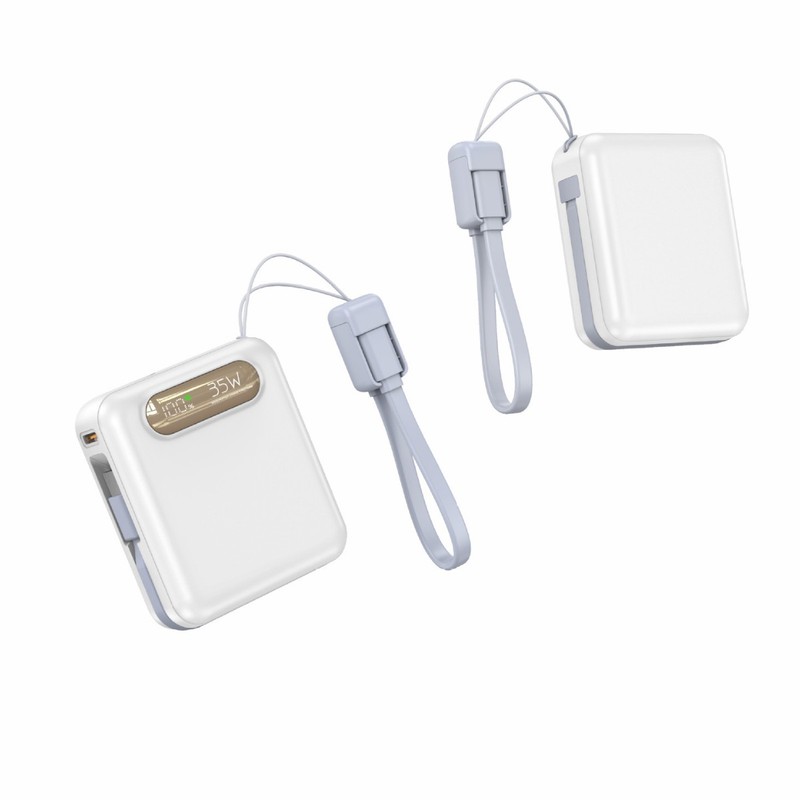 35W笔记本充电宝10000mAh自带线大功率移动电源powerbankPD快充|undefined