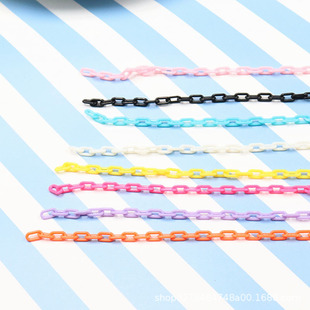 DIY�Ʒ��� 4*8mm��ɫ����朗l����朑ѱ��ñ���һ�l�L50cm